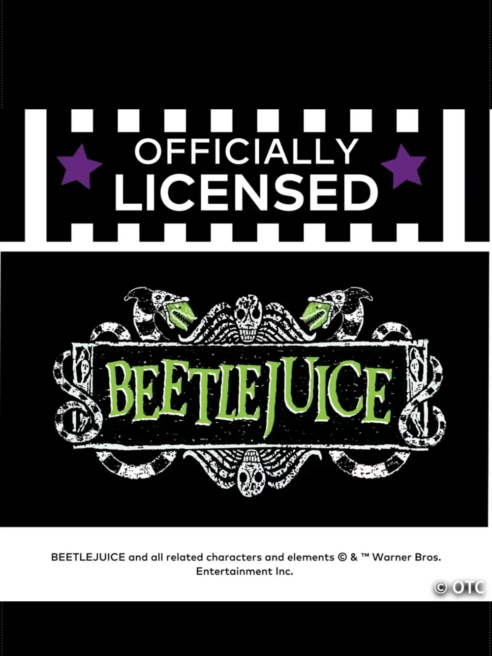 Beetlejuice Collectible Vinyl Rubber Duck - Green Black White